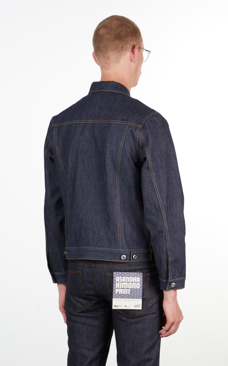 Benzak BDJ-05 Trucker Jacket Special #2 Vintage Indigo 15oz