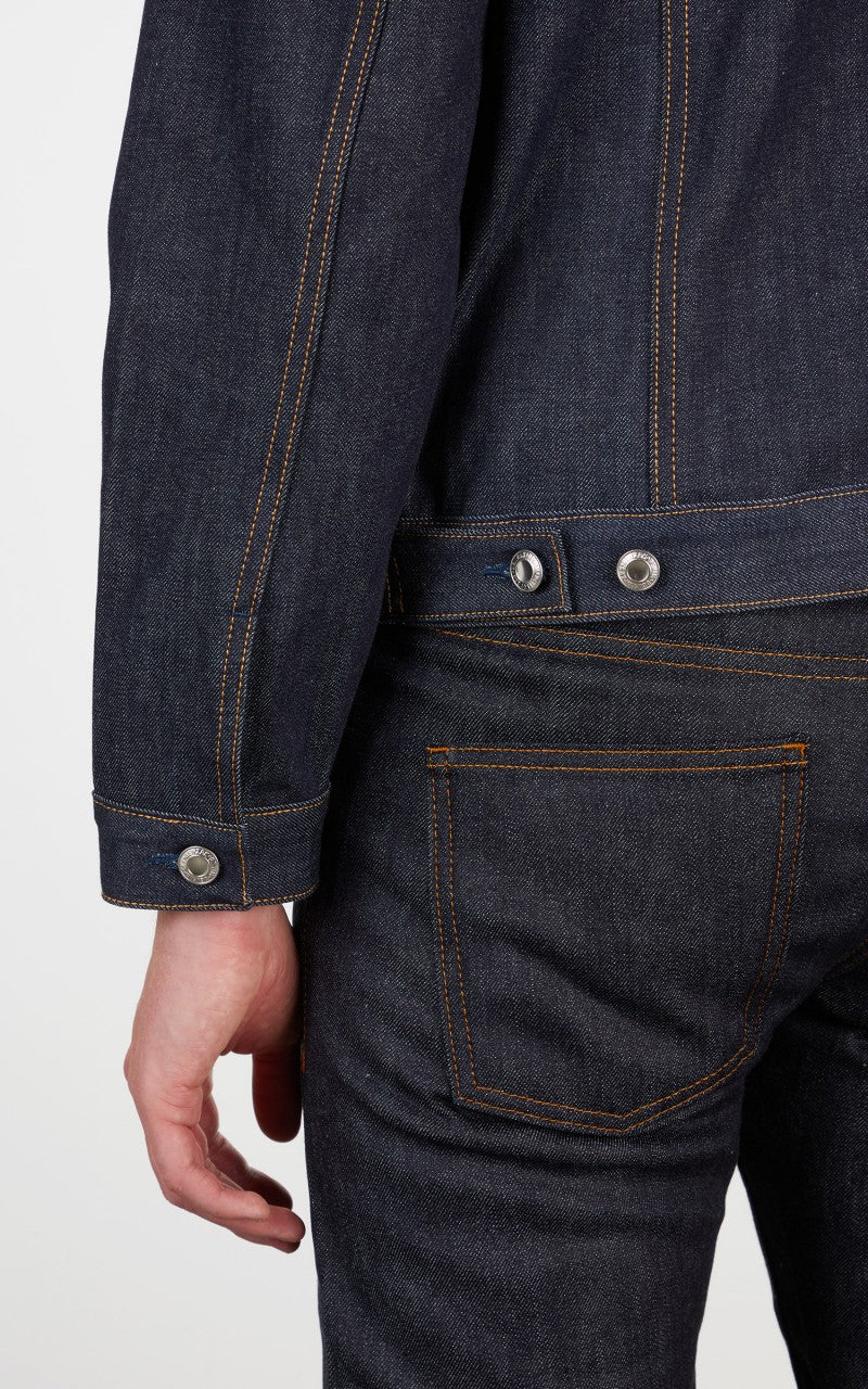 Benzak BDJ-05 Trucker Jacket Special #2 Vintage Indigo 15oz