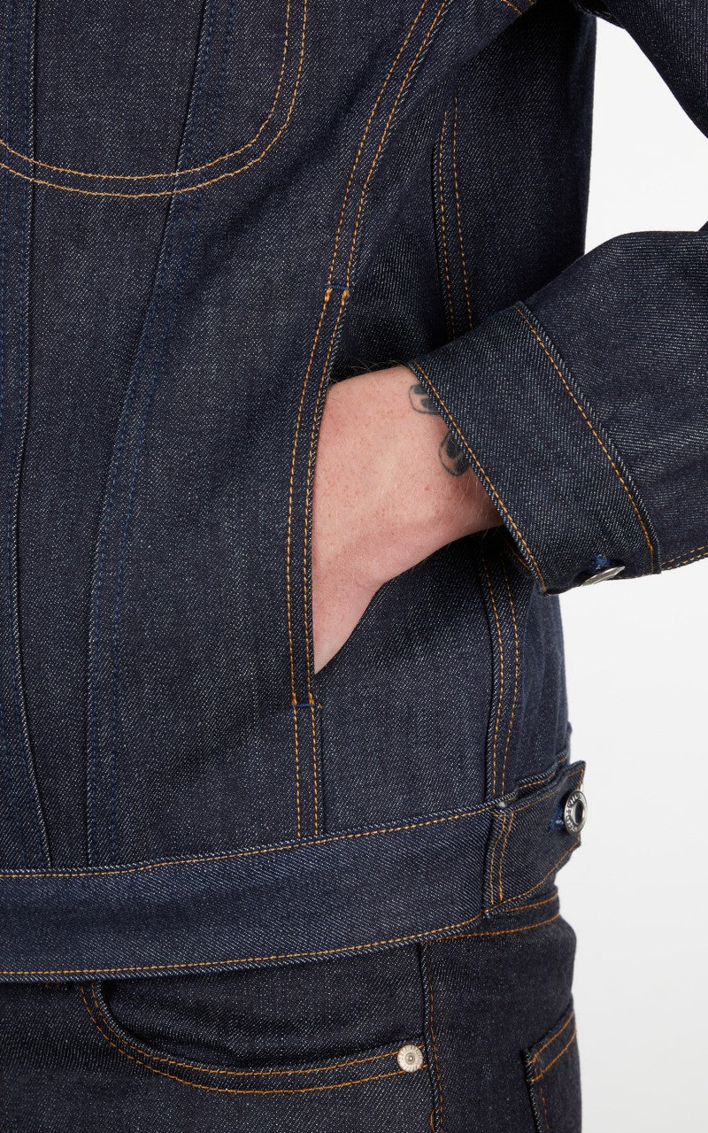 Benzak BDJ-05 Trucker Jacket Special #2 Vintage Indigo 15oz