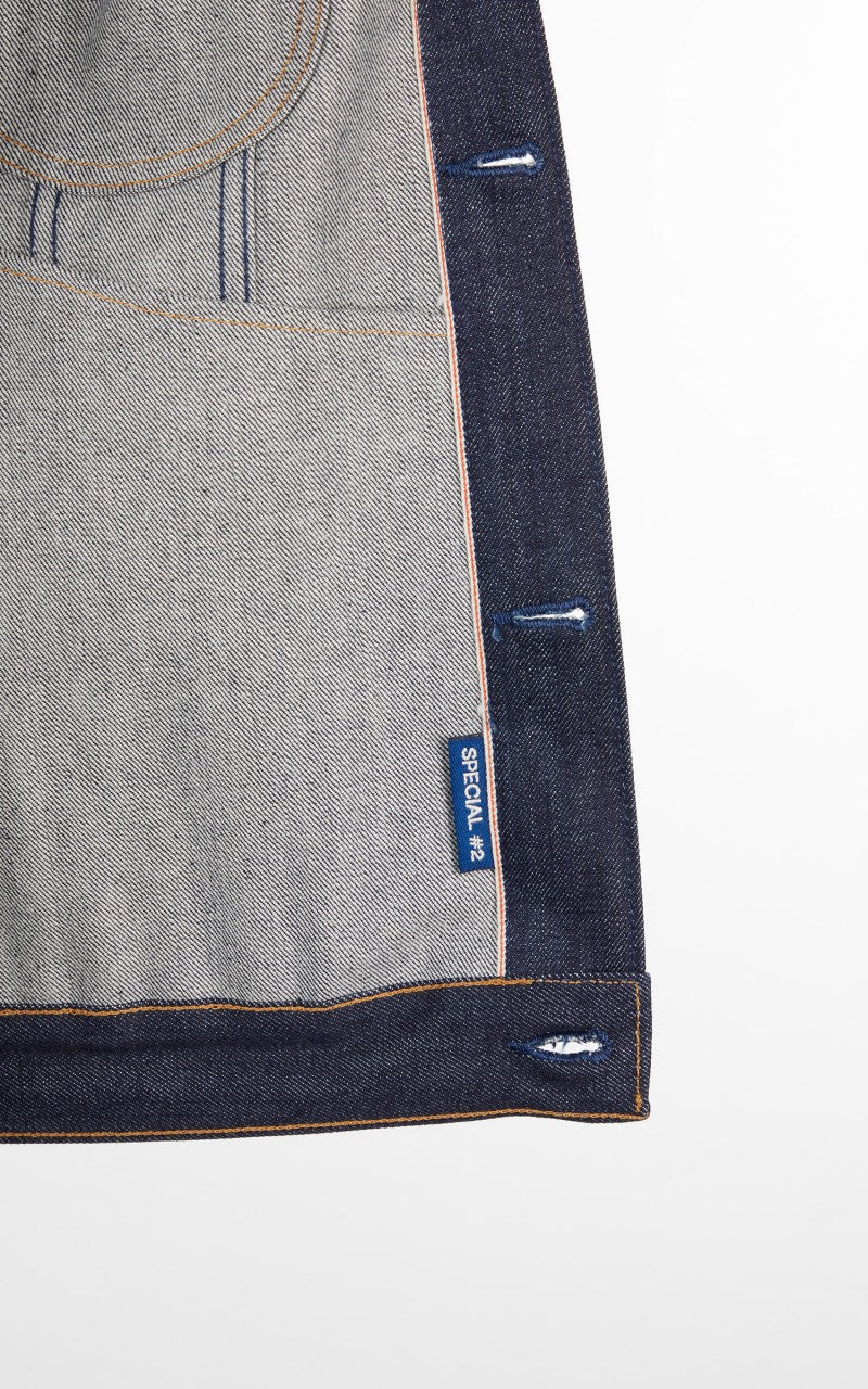 Benzak BDJ-05 Trucker Jacket Special #2 Vintage Indigo 15oz