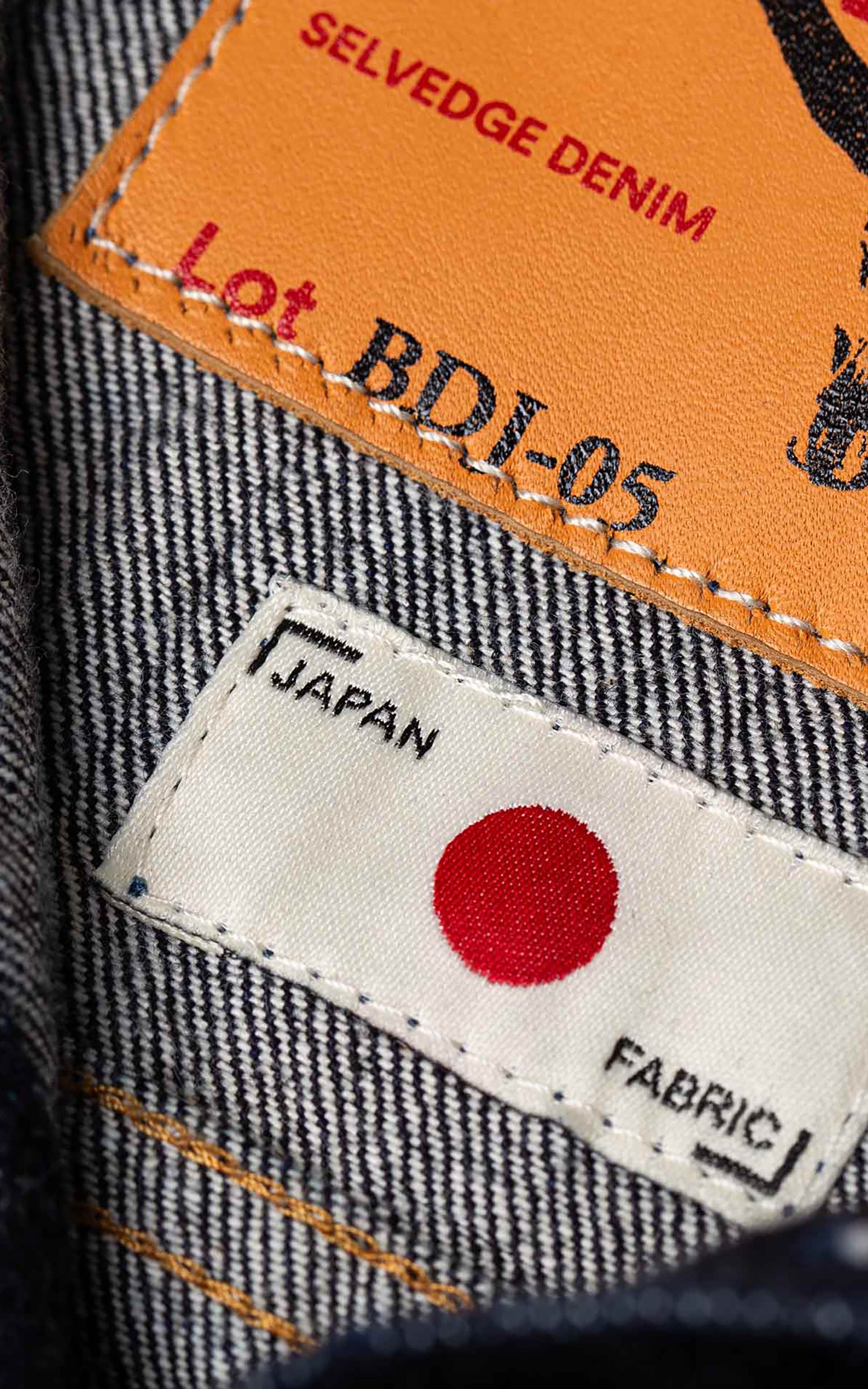 Benzak BDJ-05 Trucker Jacket Forties Era Selvedge Indigo 14oz