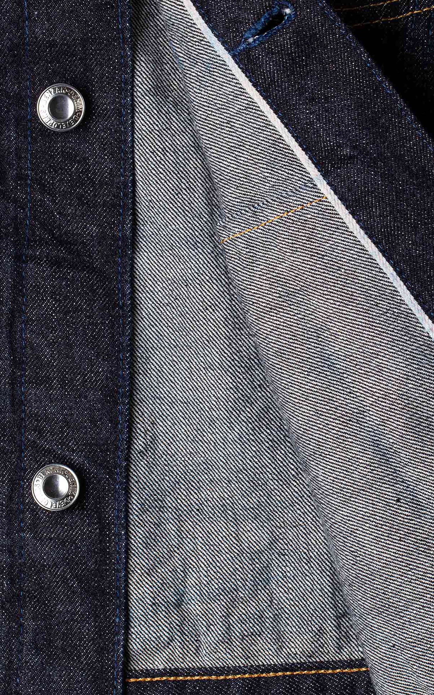 Benzak BDJ-05 Trucker Jacket Forties Era Selvedge Indigo 14oz