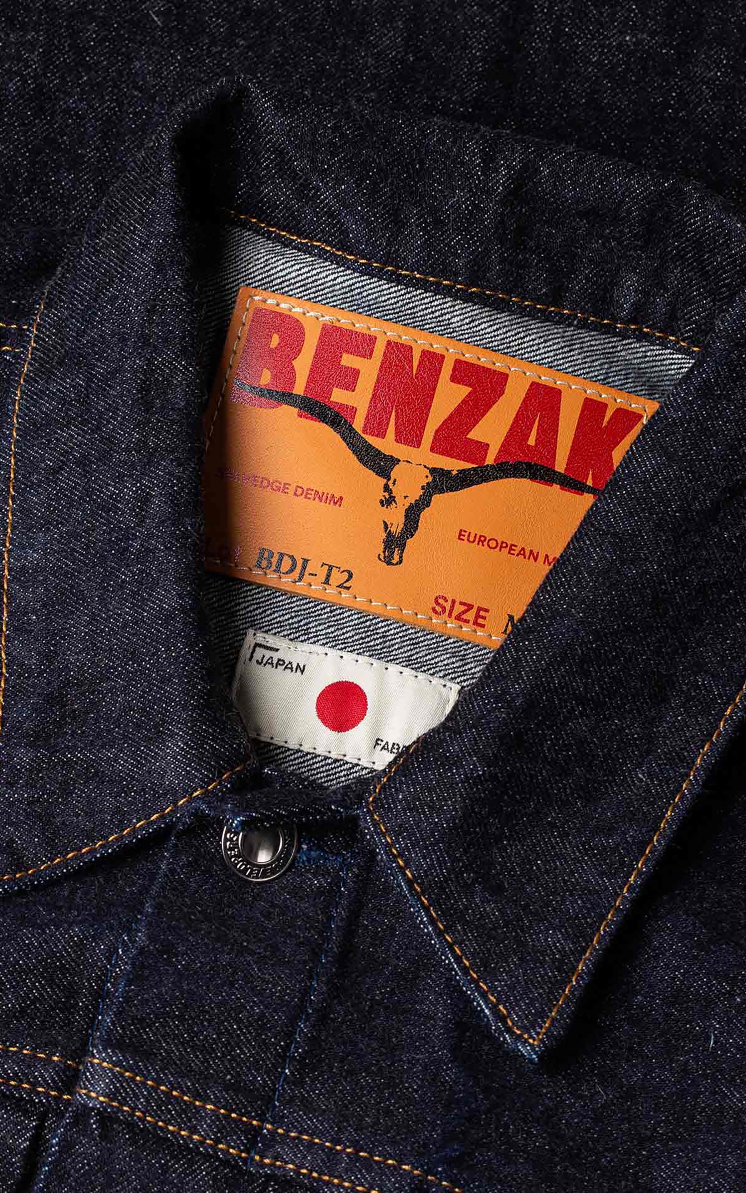 Benzak BDJ-T2 Type II Jacket Forties Era Selvedge Indigo 14oz