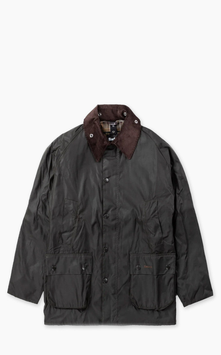 Barbour Ashby Wax Jacket Grey