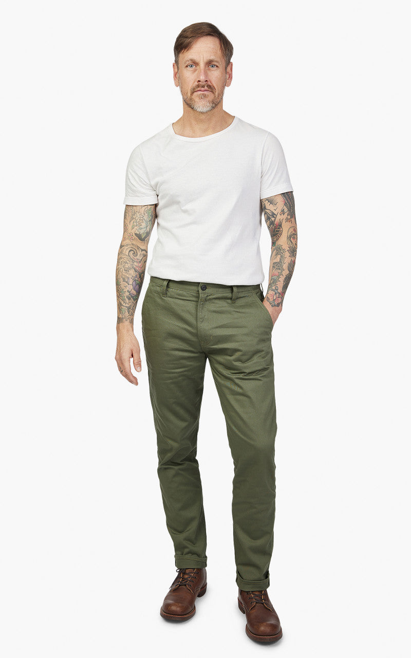 Benzak BP-06 Scout Pants Sateen Military Olive Green