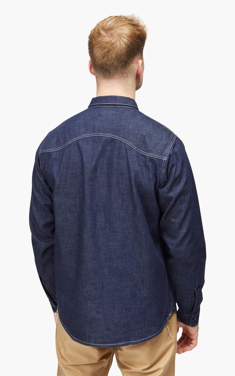 Benzak BWS-01 Work Shirt Tinted Denim 8oz