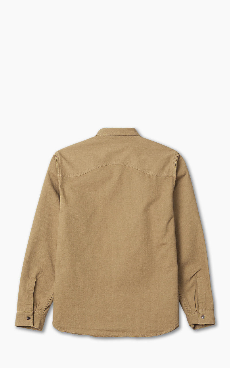 Benzak BWS-02 Utility Shirt Herringbone Brown 8oz