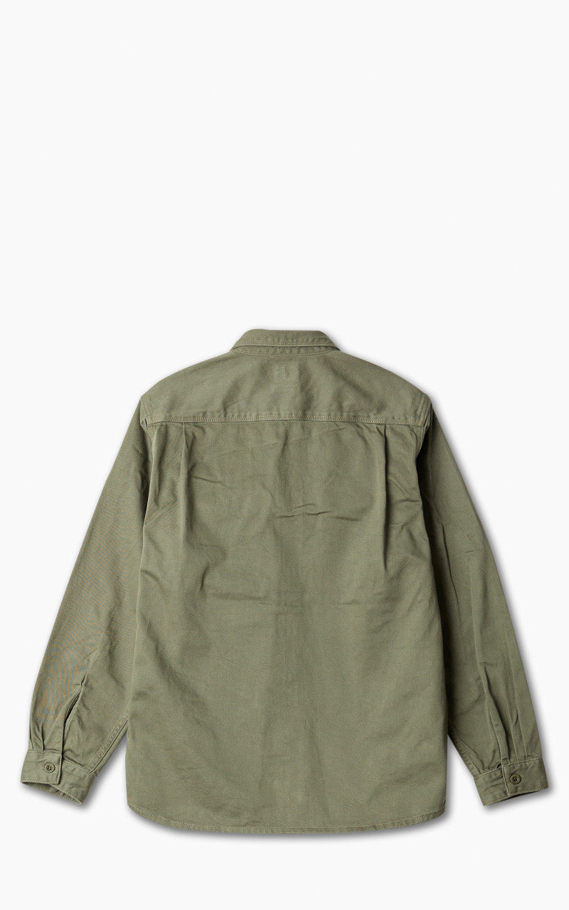 Benzak BWS-04 Scout Overshirt Sateen Military Olive Green