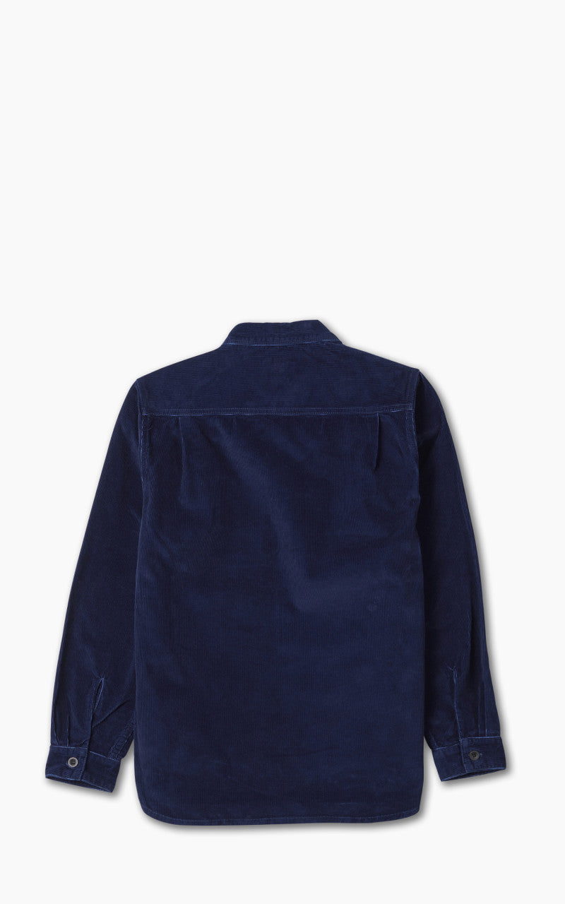 Benzak BWS-04 Scout Overshirt Indigo Corduroy 10oz