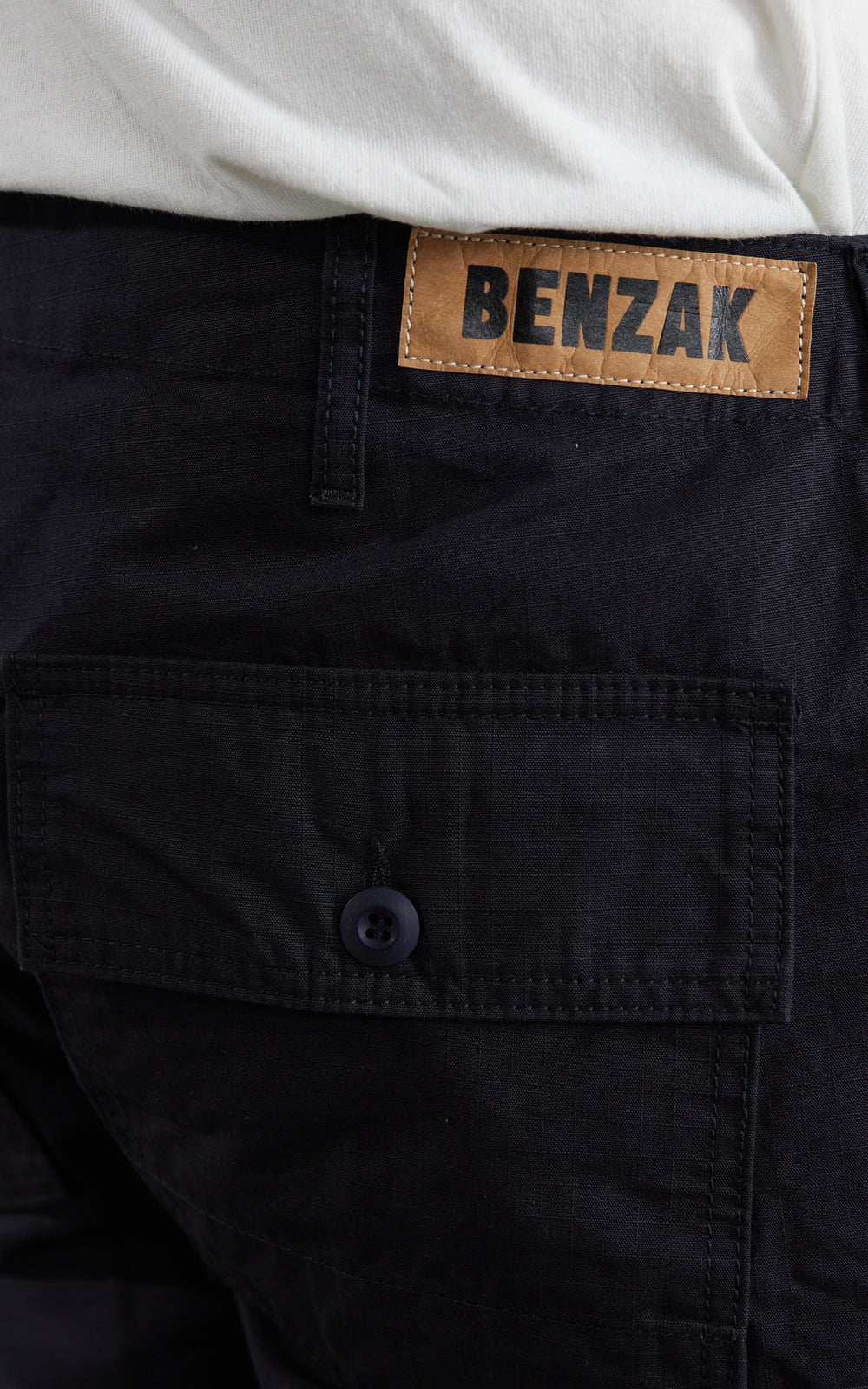 Benzak BPS-03 Fatigue Shorts Ripstop Navy 8oz