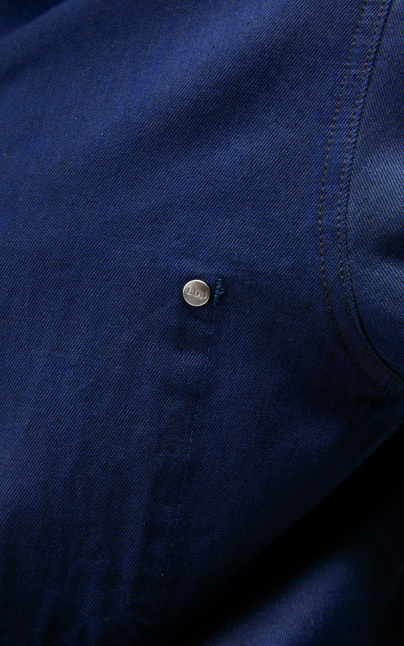 Benzak BWJ-01 Worker Jacket Selvedge Blue x Black