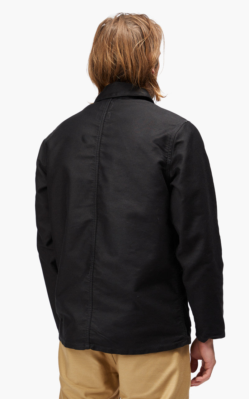 Benzak BWJ-01 Worker Jacket Moleskin Black 12oz