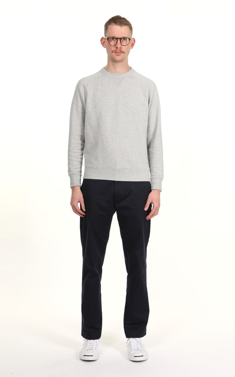 Benzak BS-09 Crew Neck Sweat Heavy Grey Melee