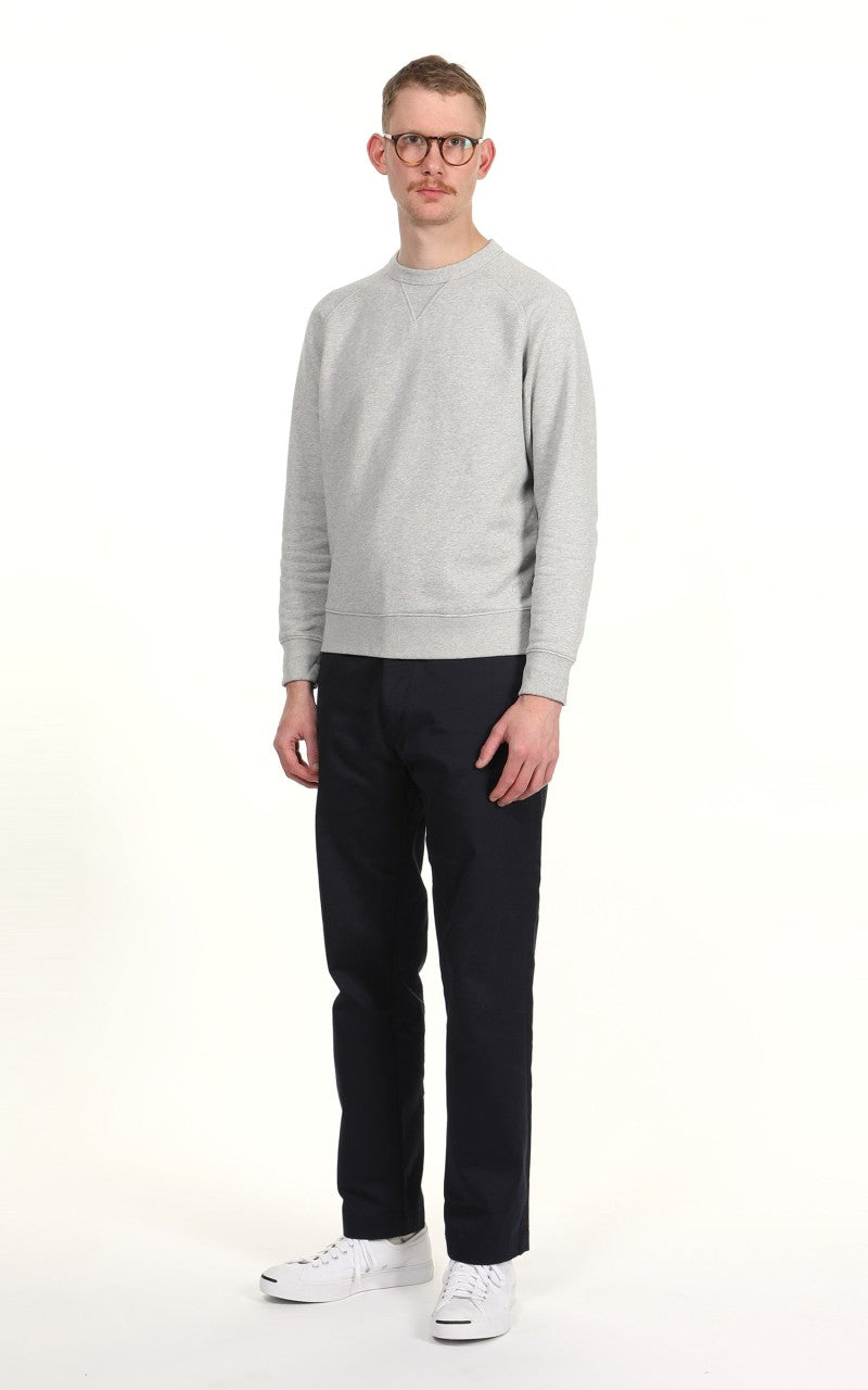 Benzak BS-09 Crew Neck Sweat Heavy Grey Melee