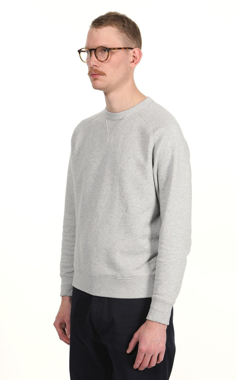 Benzak BS-09 Crew Neck Sweat Heavy Grey Melee