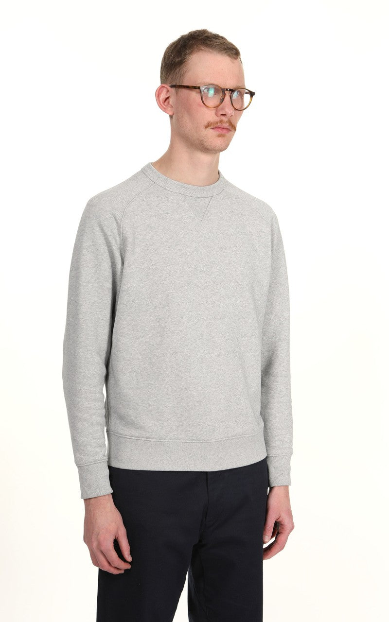 Benzak BS-09 Crew Neck Sweat Heavy Grey Melee