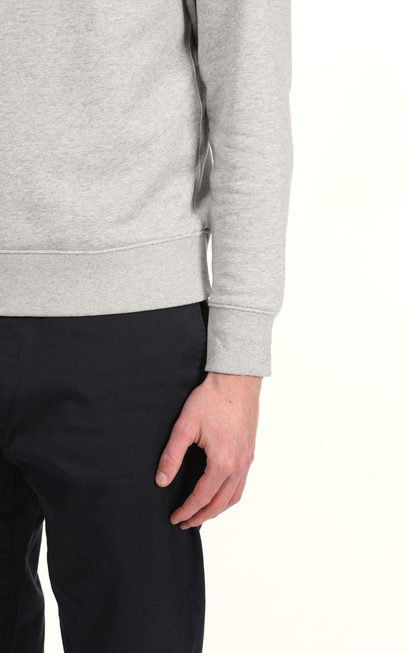 Benzak BS-09 Crew Neck Sweat Heavy Grey Melee