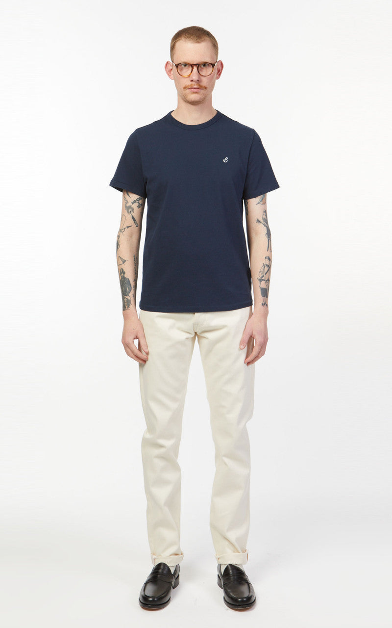 Benzak BT-07 "B" Embroidery Tee Navy