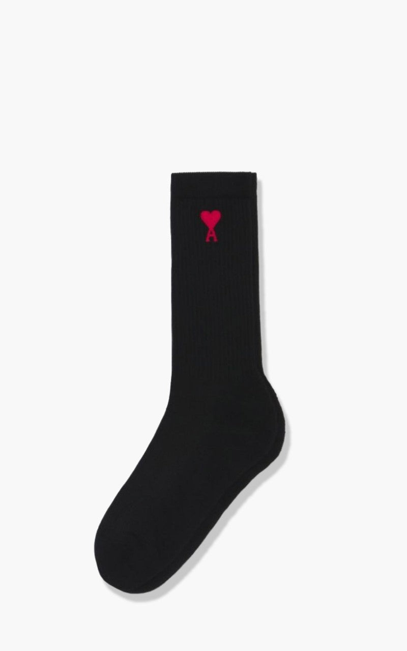 AMI Paris 3-Pack ADC Socks Black