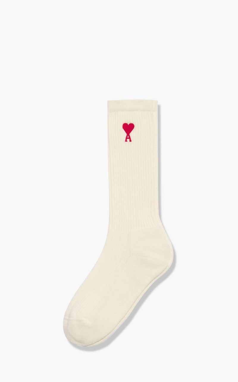 AMI Paris 3-Pack ADC Socks Off White