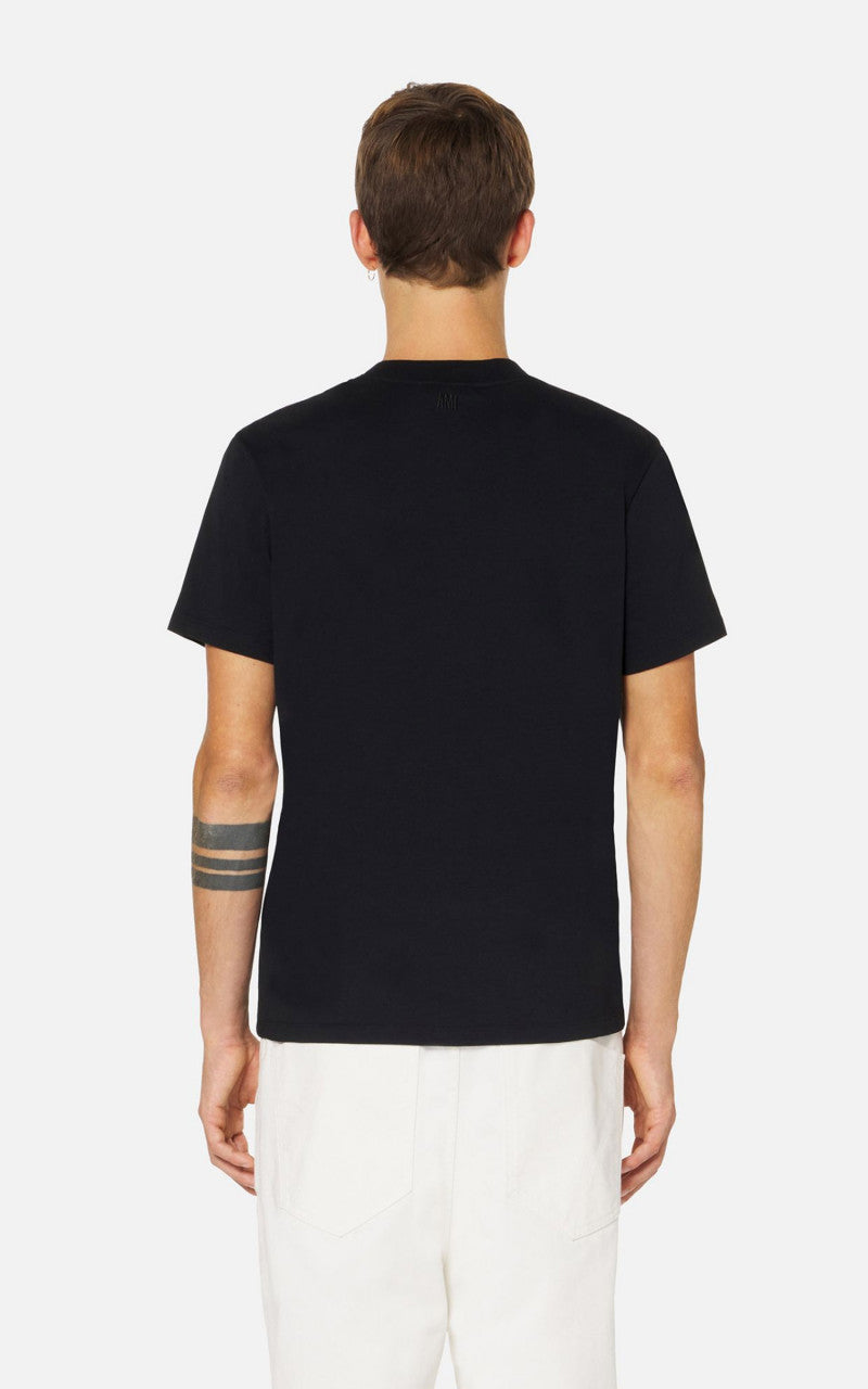 AMI Paris Ami De Coeur T-Shirt Black
