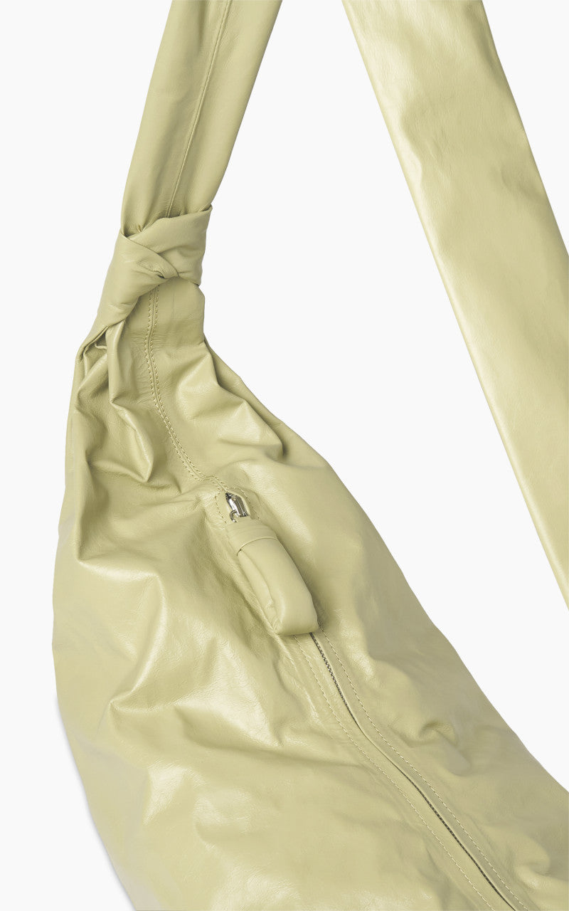 Lemaire Large Croissant Bag Lightweight Leather Dusty Sage