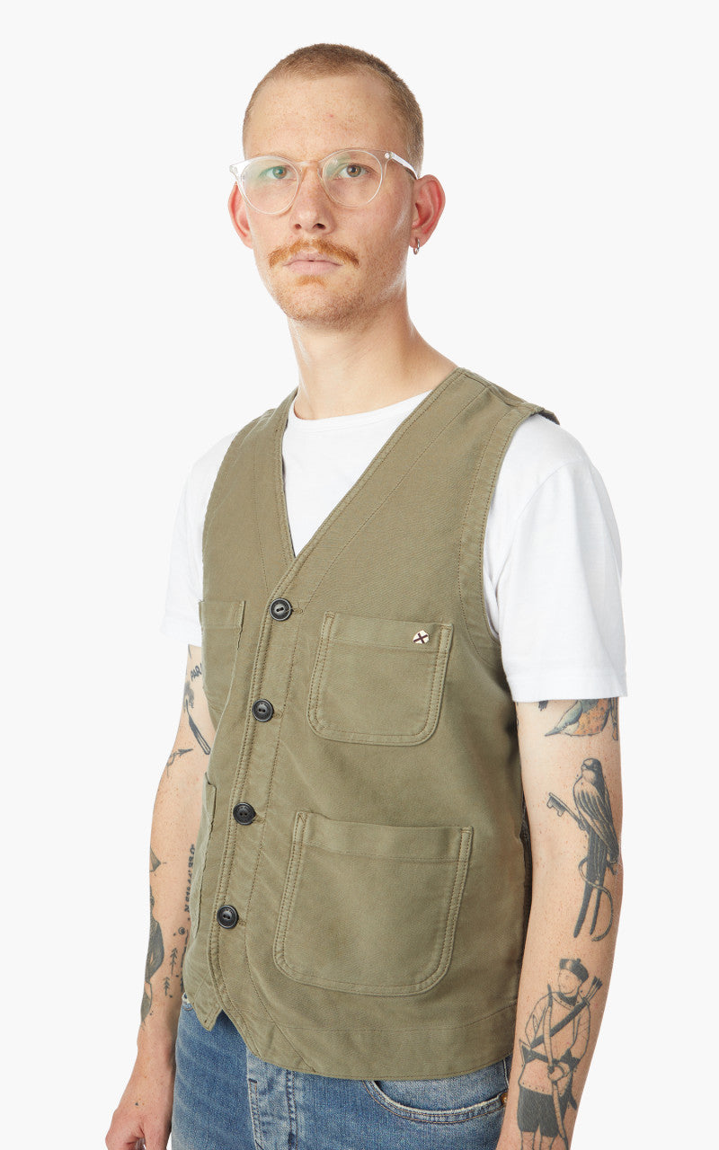 Blue de Gênes Maurice ISKO Gillet Leaf