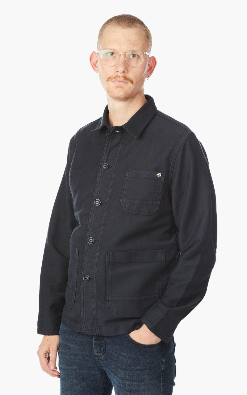 Blue de Gênes Vince ISKO Jacket Black