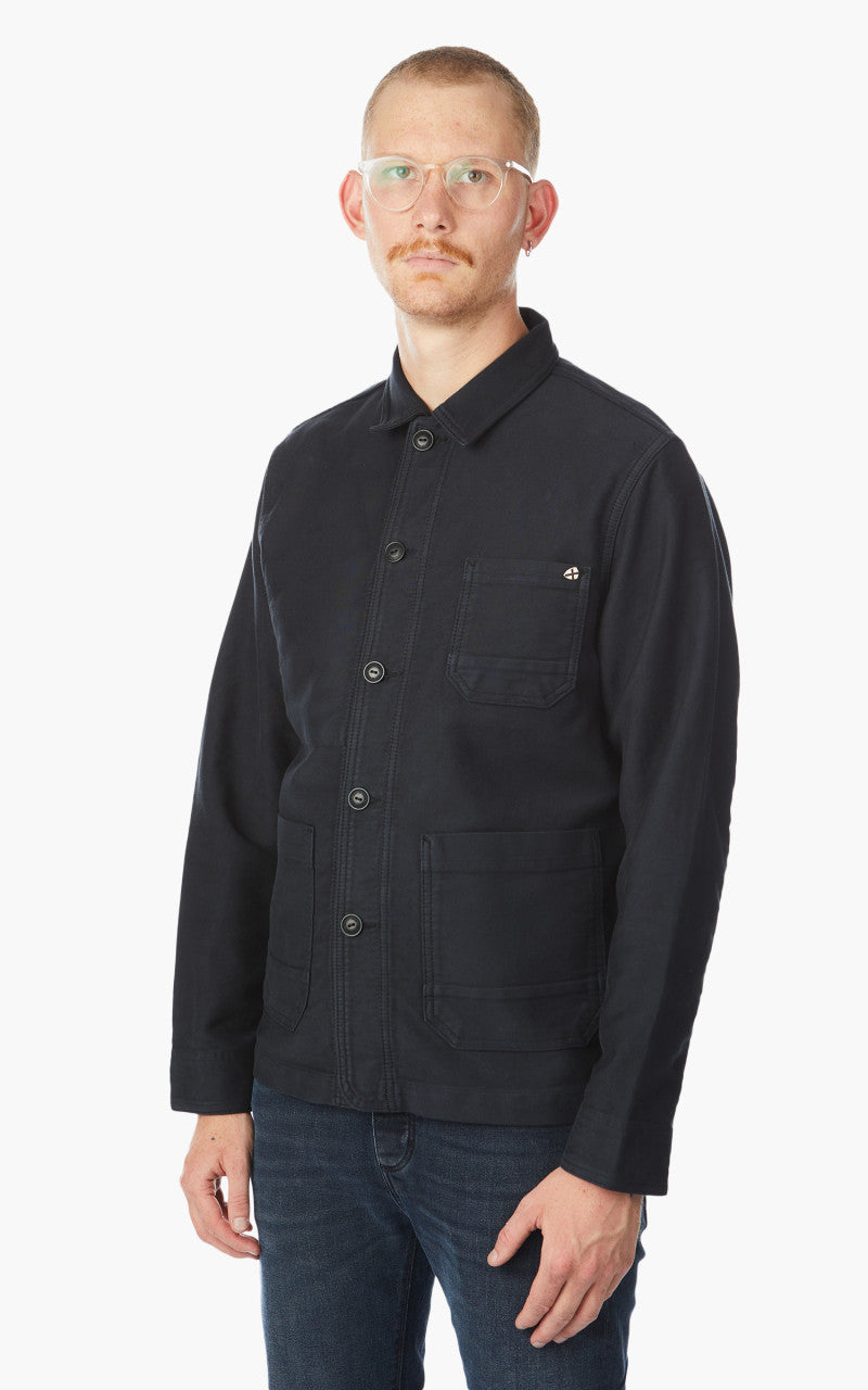 Blue de Gênes Vince ISKO Jacket Black