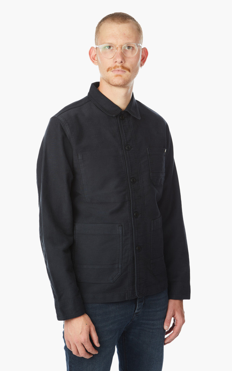 Blue de Gênes Vince ISKO Jacket Black