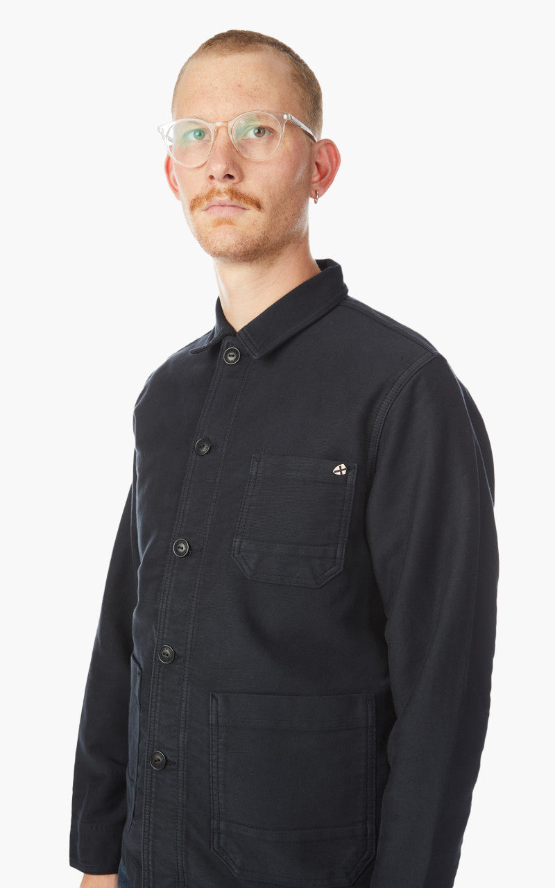 Blue de Gênes Vince ISKO Jacket Black