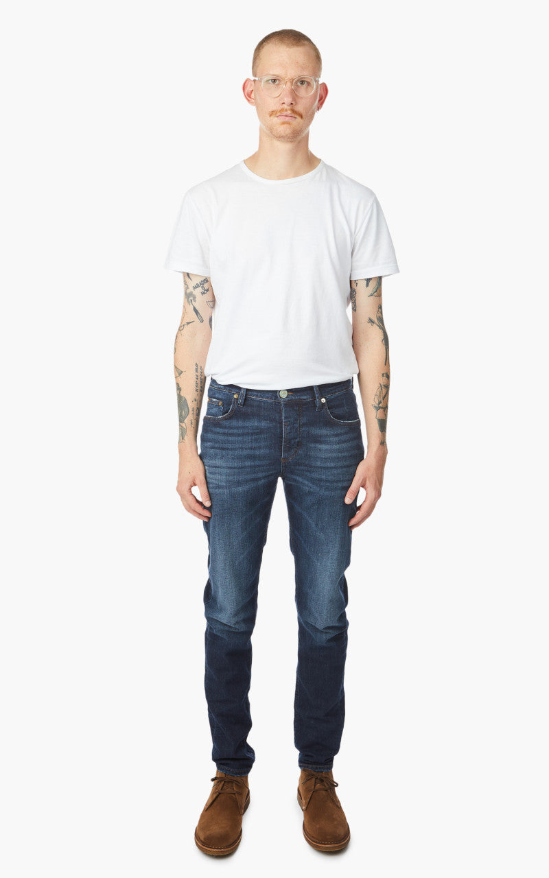 Blue de Gênes Vinci 3048 Mid Blue Denim