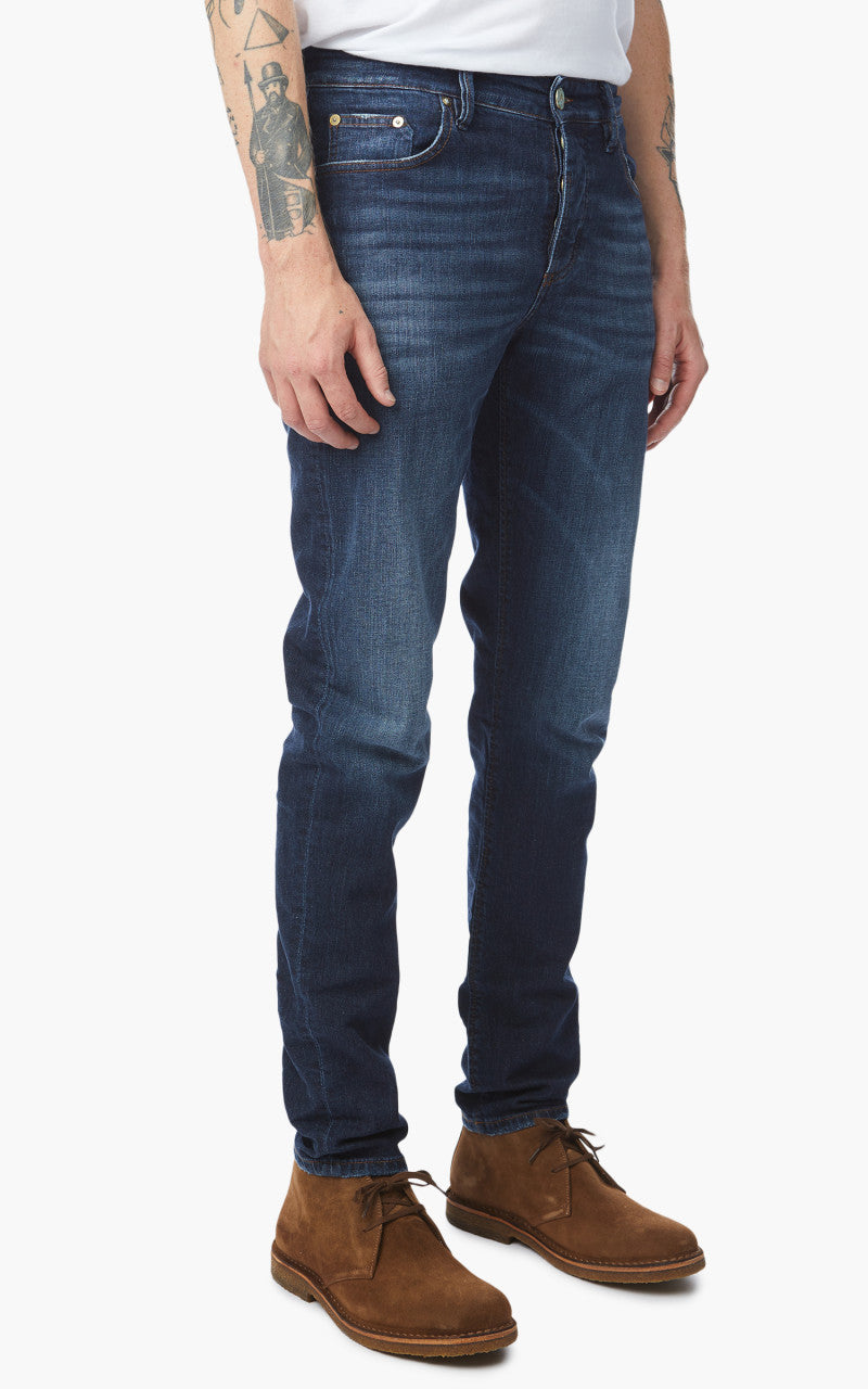 Blue de Gênes Vinci 3048 Mid Blue Denim