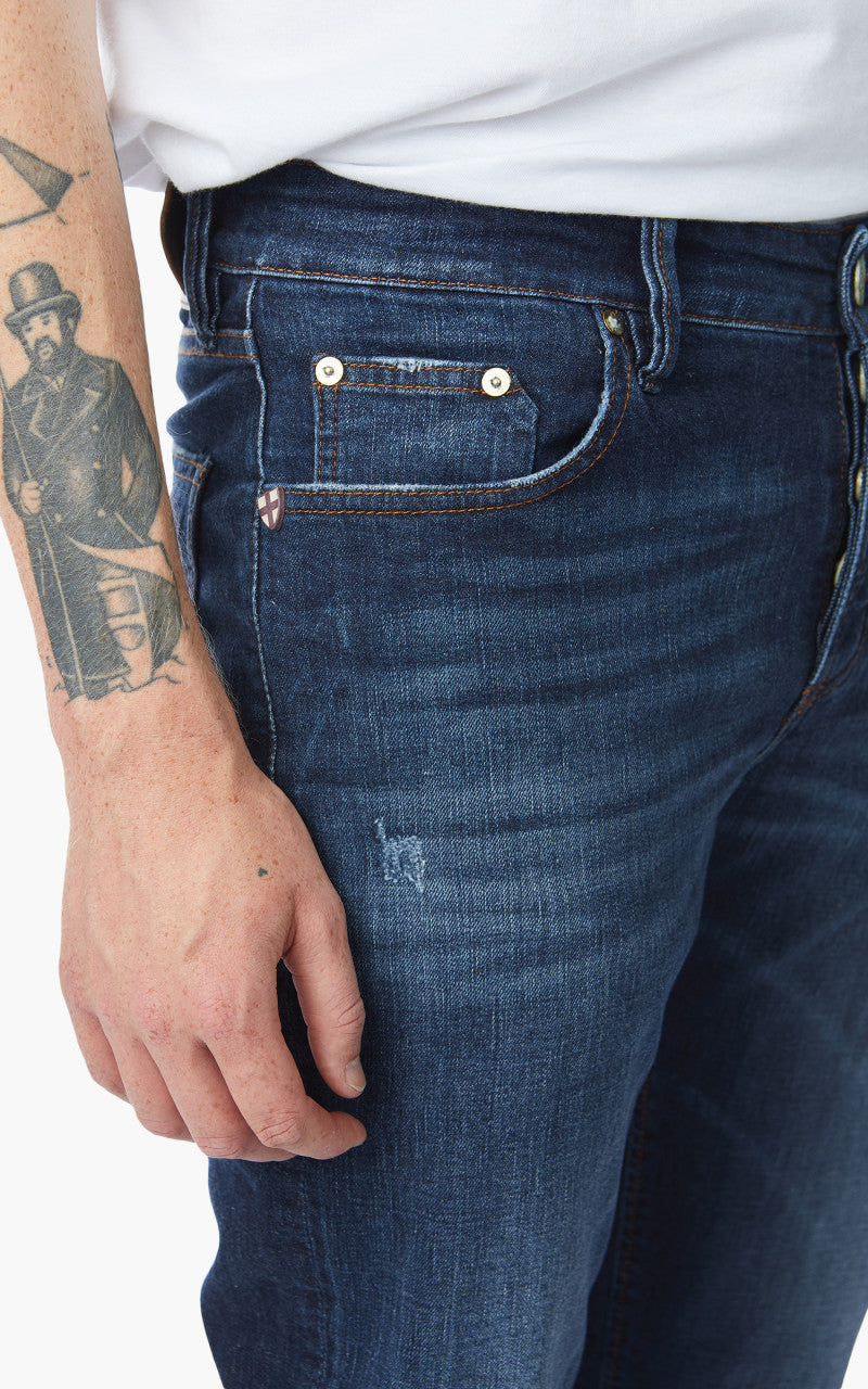 Blue de Gênes Vinci 3048 Mid Blue Denim