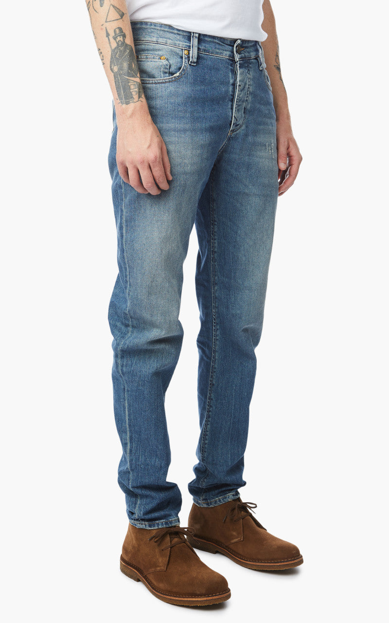 Blue de Gênes Vinci 3616 Mid Blue Denim