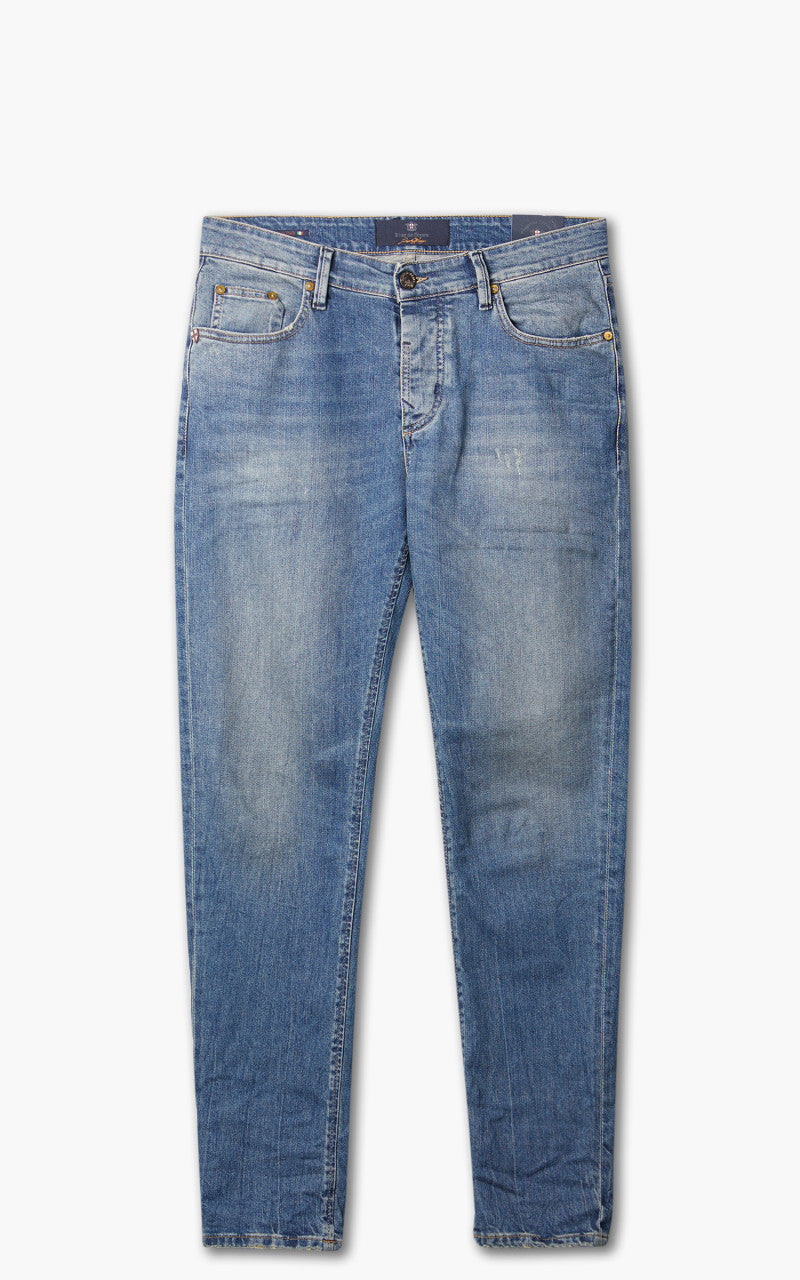 Blue de Gênes Vinci 3616 Mid Blue Denim