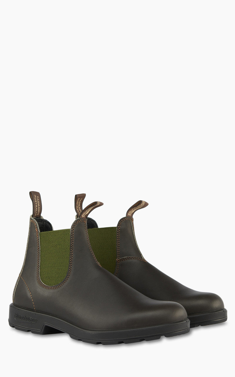 Blundstone 519 Original Series Olive Elastic Stout Brown