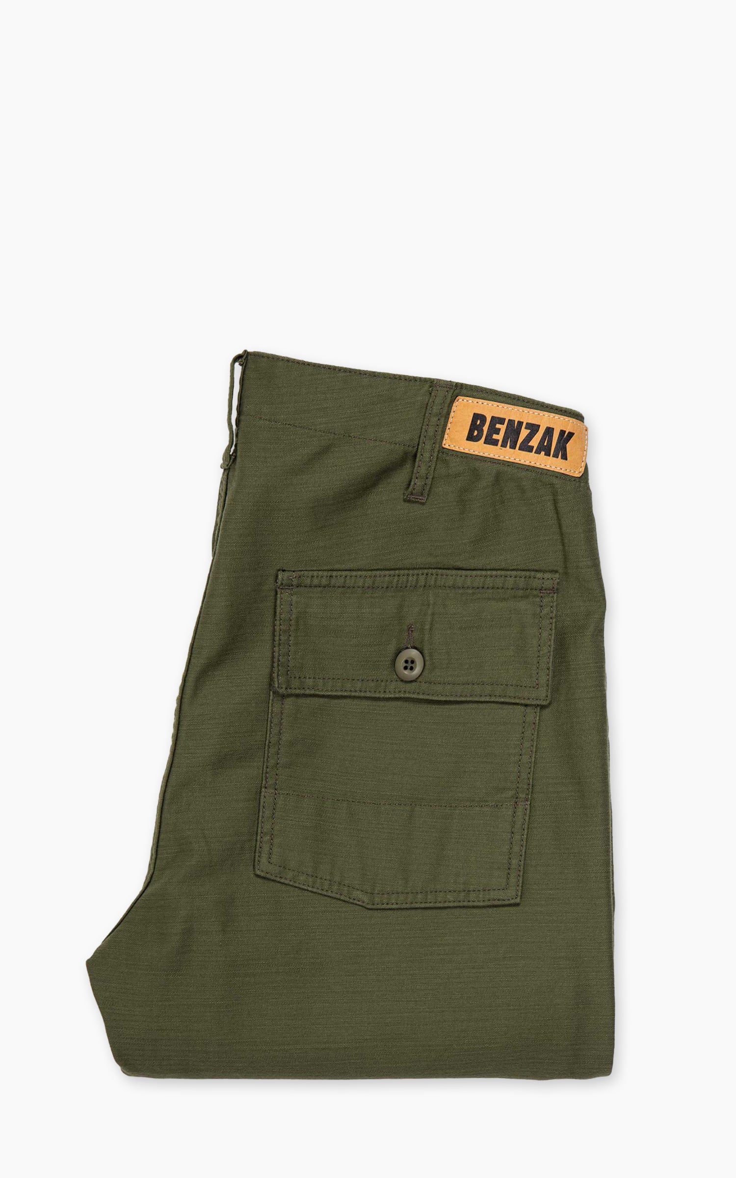 Benzak BP-07 Loose Fatigue Pants Military Twill Olive Drab