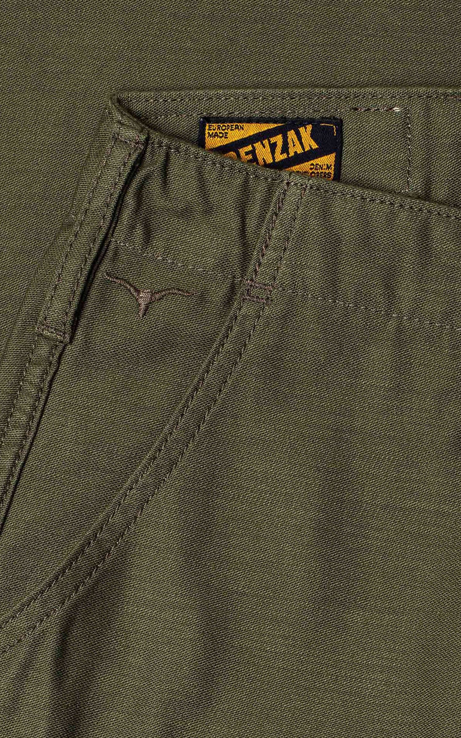 Benzak BP-07 Loose Fatigue Pants Military Twill Olive Drab