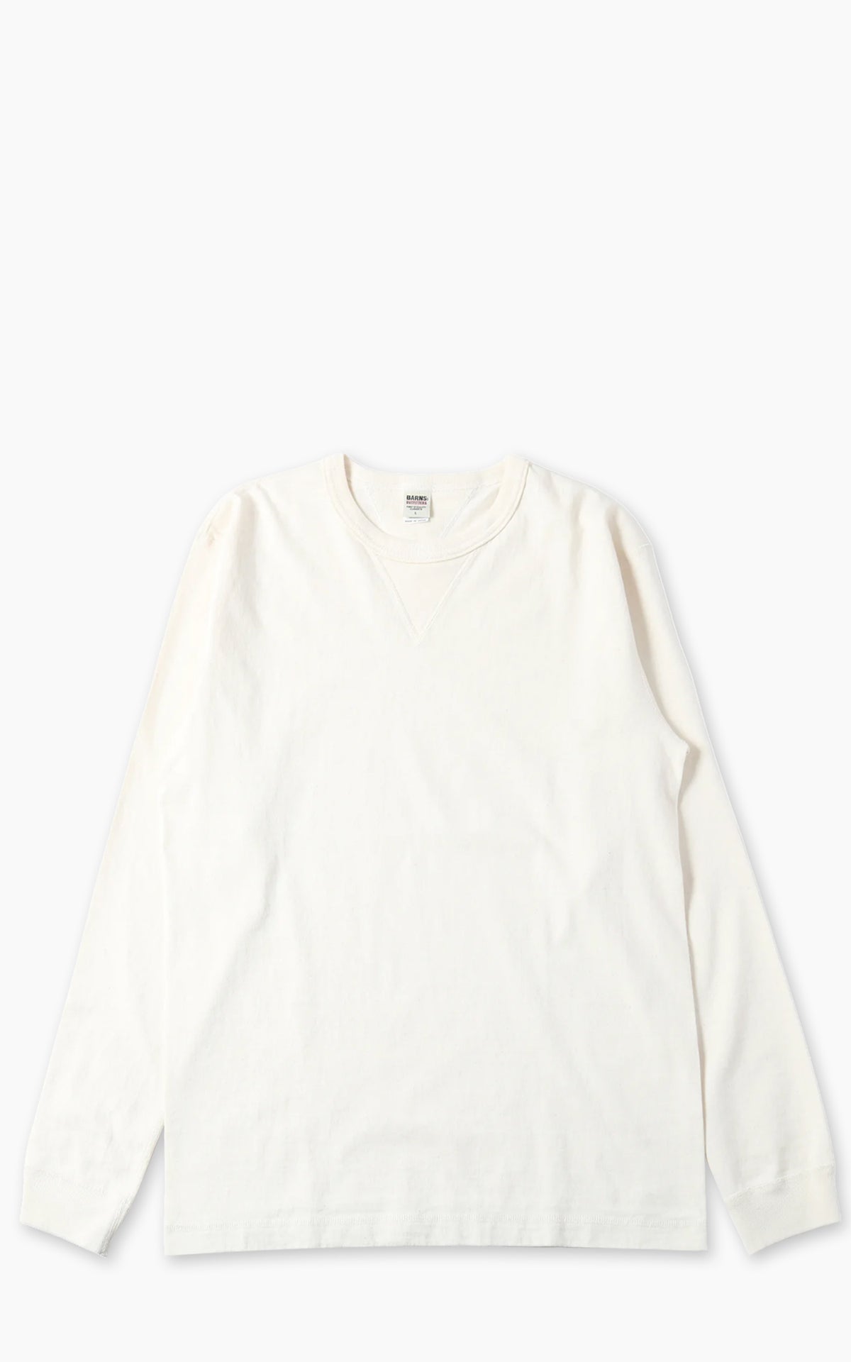 Barns Outfitters BR-3043 COZUN Crew Neck L/S T-Shirt Ivory