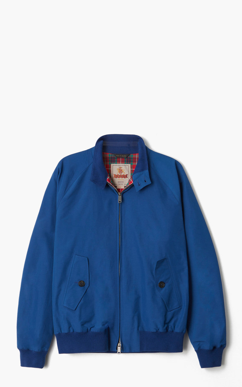Baracuta G9 Classic Harrington Jacket Ocean Blue