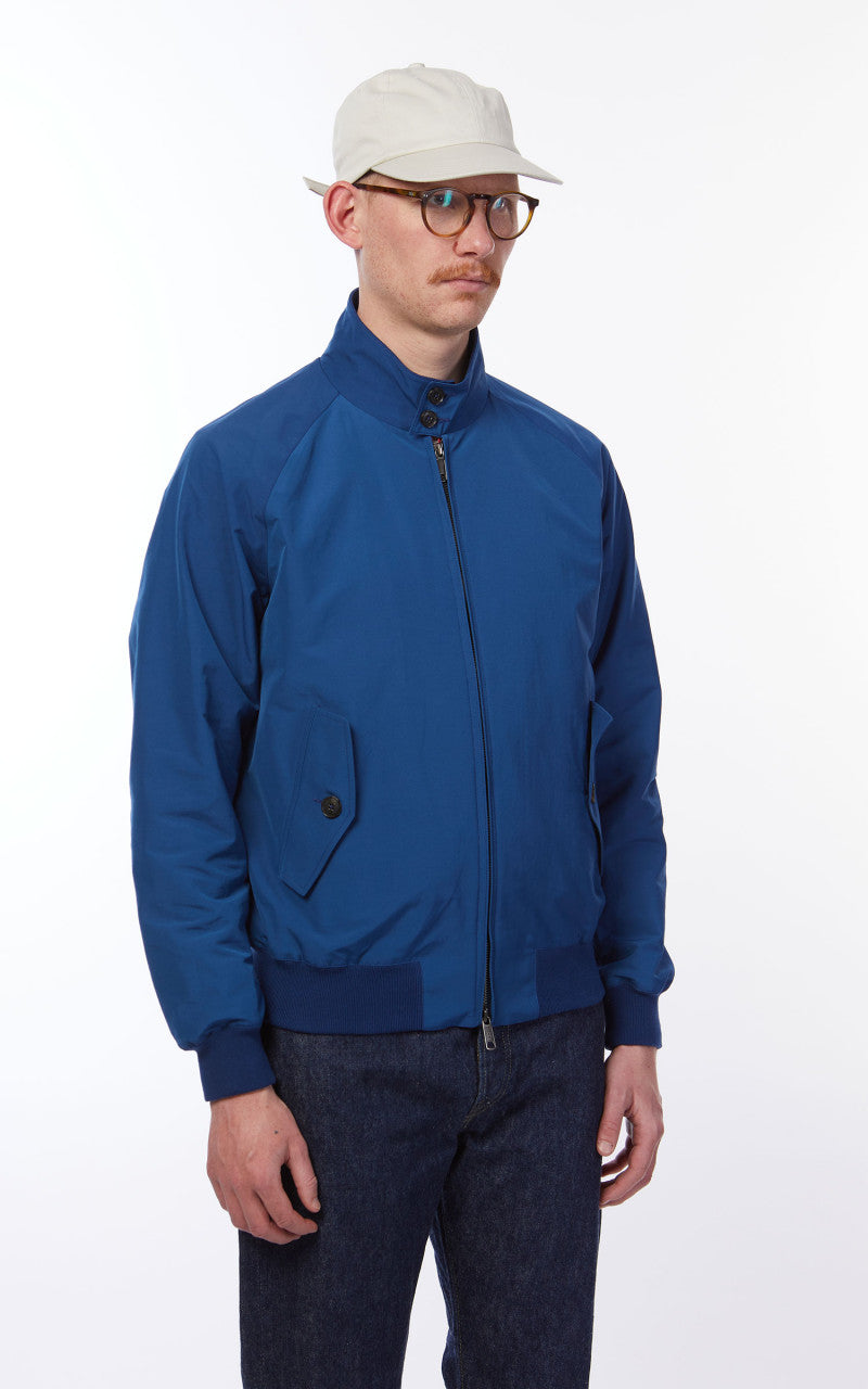Baracuta G9 Classic Harrington Jacket Ocean Blue