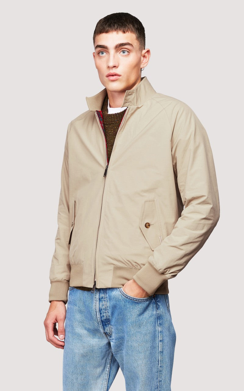 Baracuta G9 Classic Harrington Jacket Natural