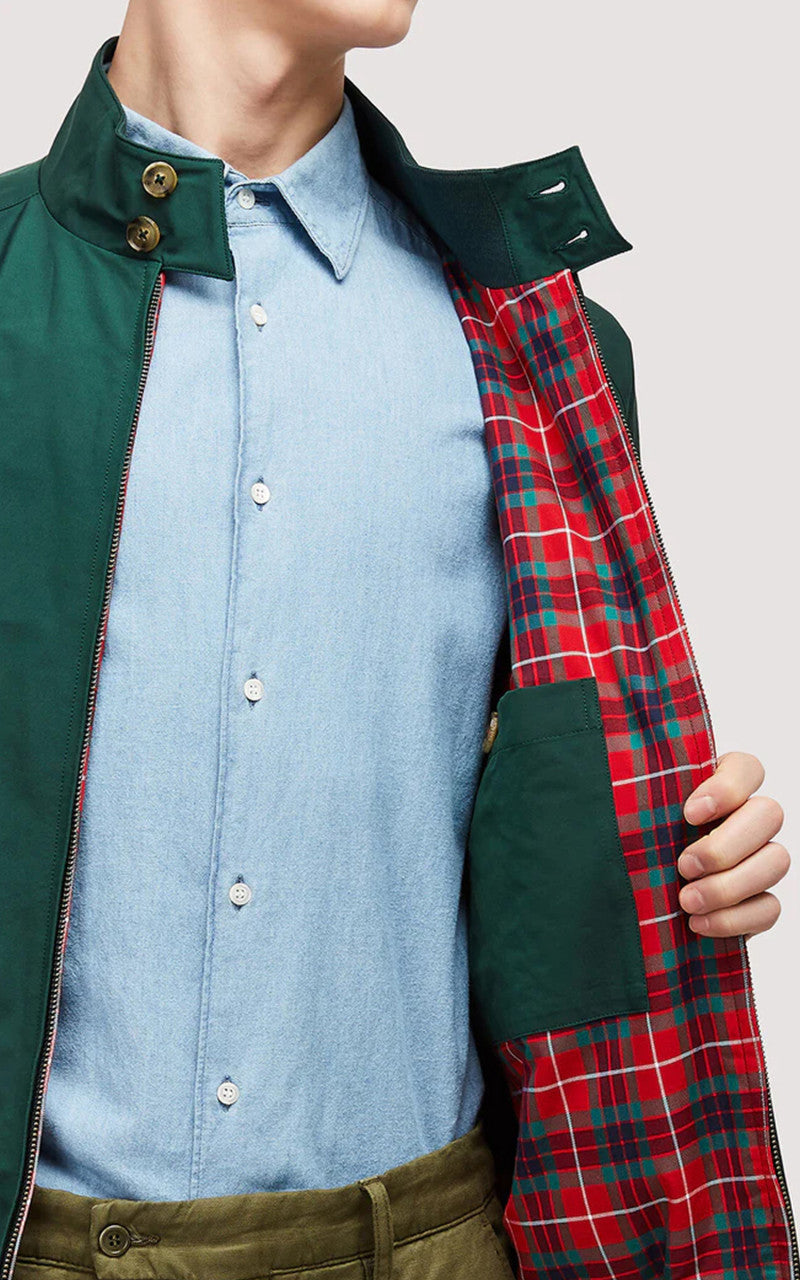 Baracuta G9 Classic Harrington Jacket Racing Green