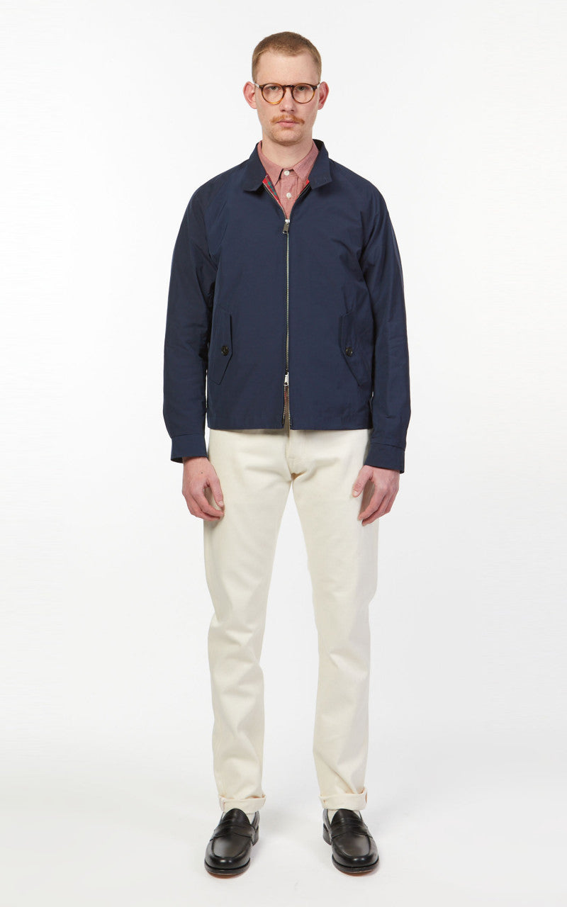 Baracuta G4 Harrington Jacket Baracuta Cloth UK Navy