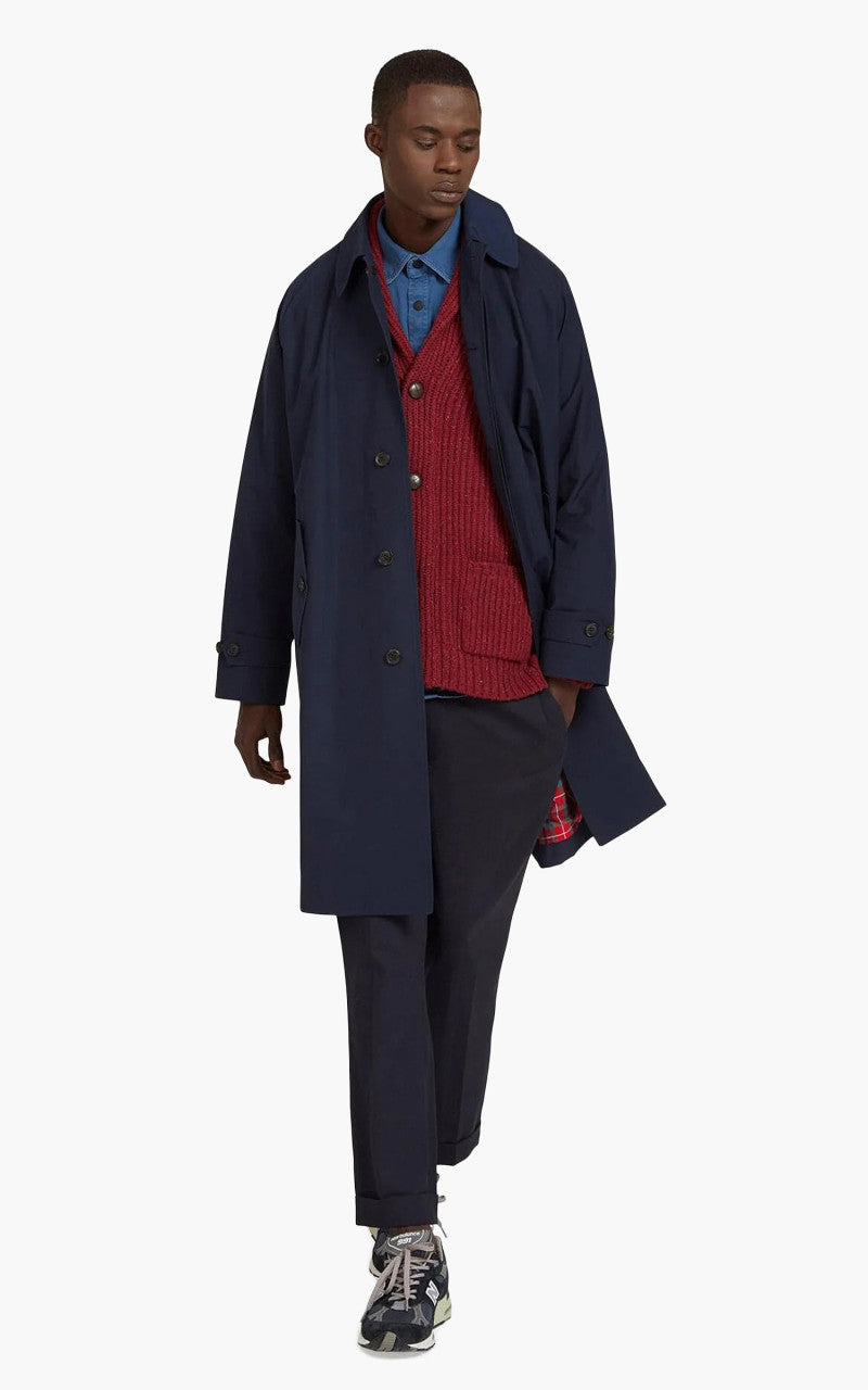 Baracuta G12 Baracuta Cloth Trench Coat Navy