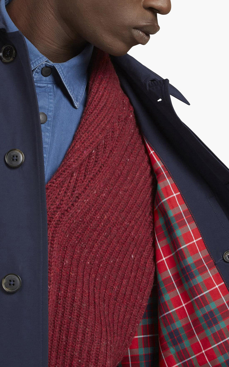 Baracuta G12 Baracuta Cloth Trench Coat Navy