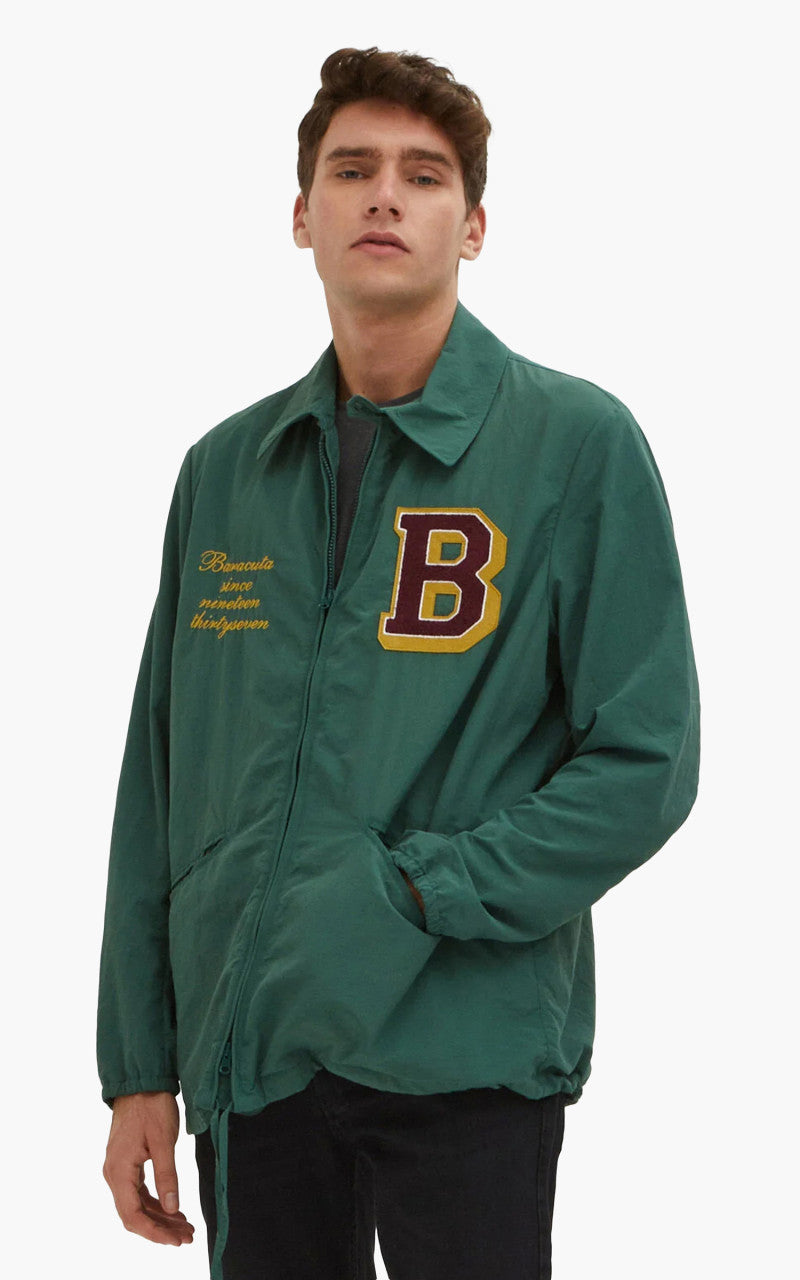 Baracuta Nylon Coach Jacket Racing Green