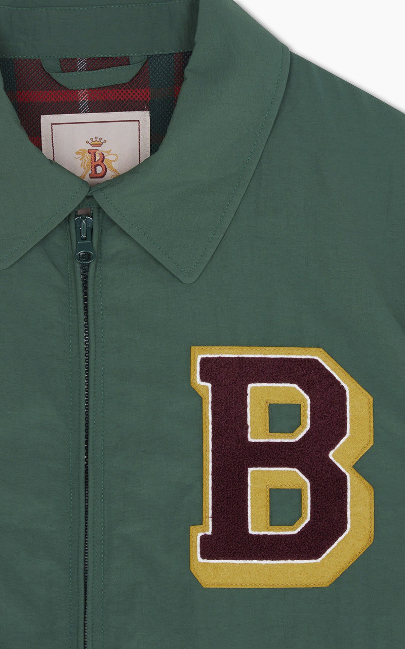 Baracuta Nylon Coach Jacket Racing Green