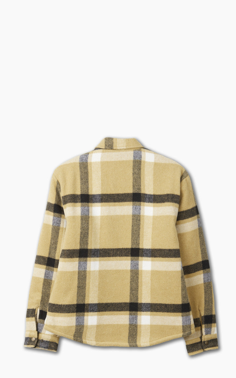 Brixton Durham Lined Jacket Antelope/Off White/Black